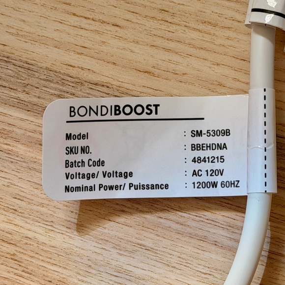 BondiBoost EVERLAST AIRSTYLER SYSTEM 6-in-1 dryer & multi-styler - Picture 10 of 14